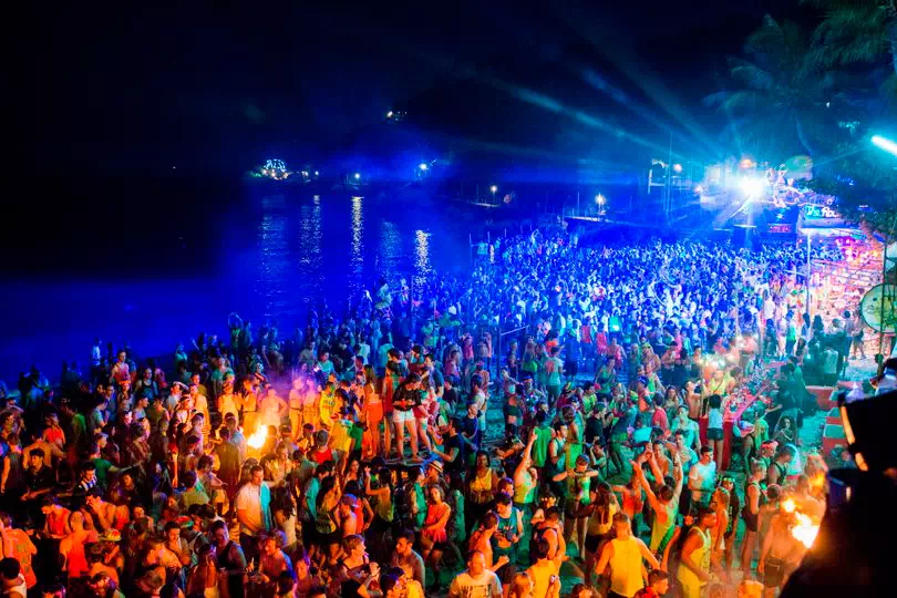 Tickets and entry at Full Moon Party