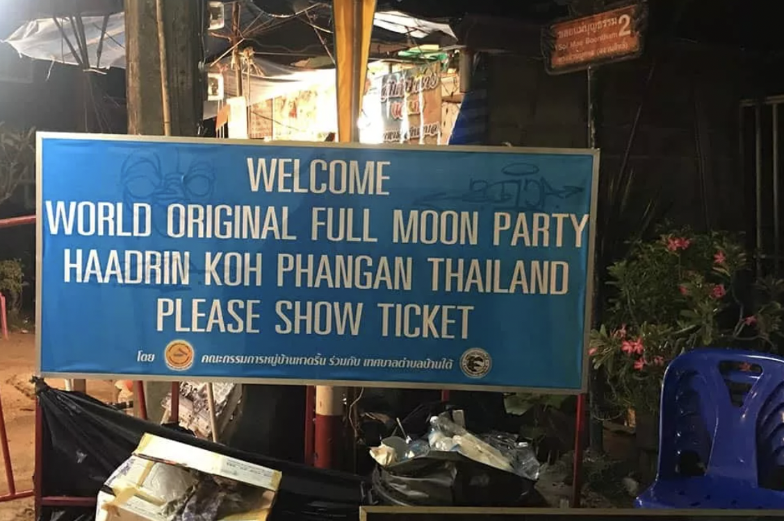 full moon party ticket